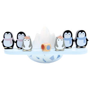 Holz-Balancierspiel, Pinguine