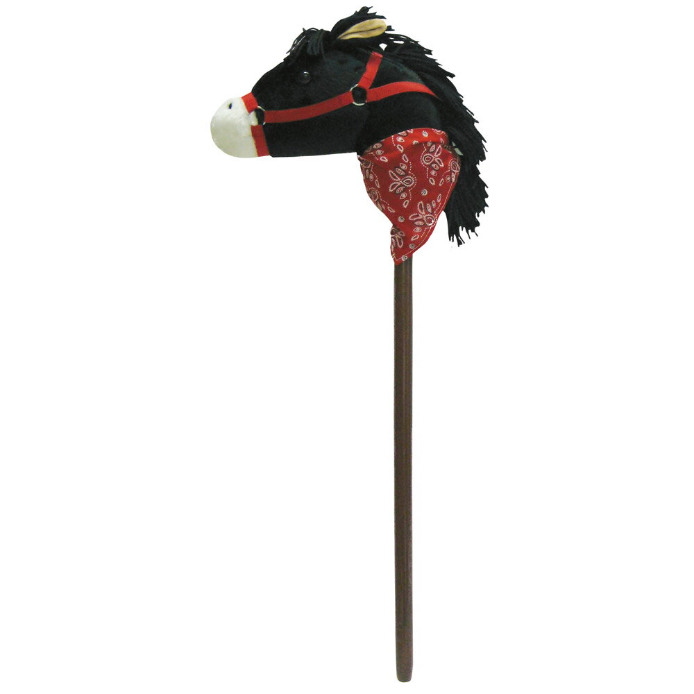 wooden stick horse