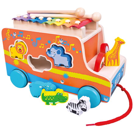 Pull Car with xylophone