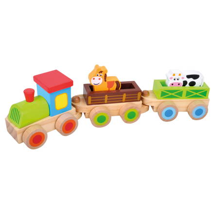 Farm Train Set 8 Pieces