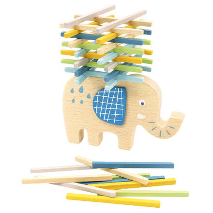 Holz-Balancierspiel, Elefant