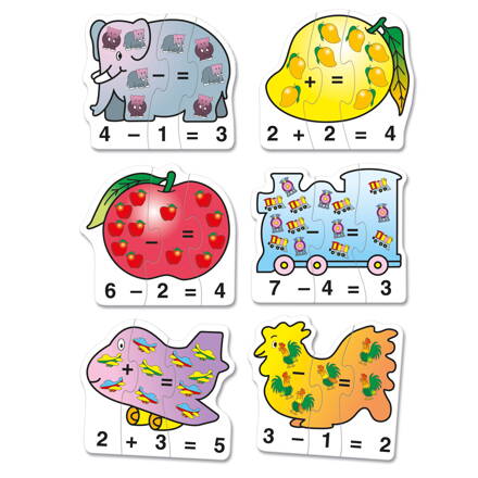 Bino Puzzle 3D fruits et planche à découper bois