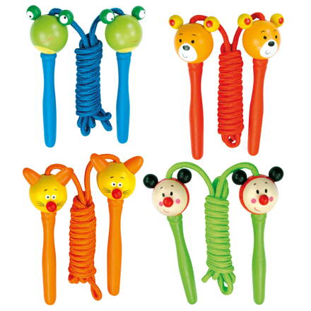 Skipping rope, animals 