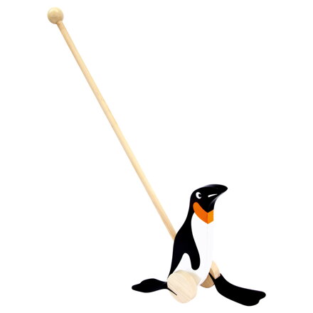 Push-along penguin